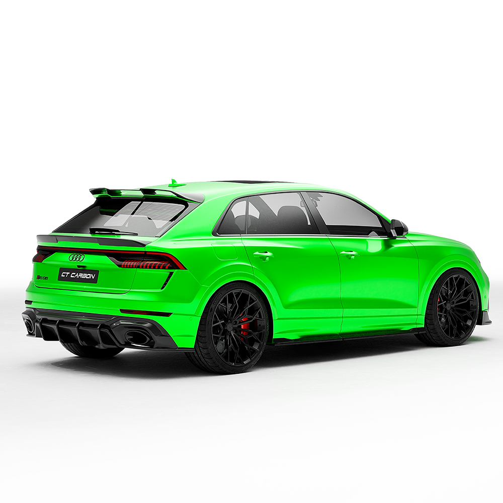 AUDI RSQ8 CARBON FIBRE SIDE SKIRTS - CT CARBON