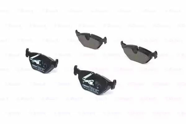 Bosch 0986494061 BMW Brake Pad Set - Fits 1 Series E81 E82 E87 E88, 3 Series E90 E91 E92 E93, X1 E84 - Low-Metallic OEM Quality - No Wear Sensor - With Mounting Manual - BP960