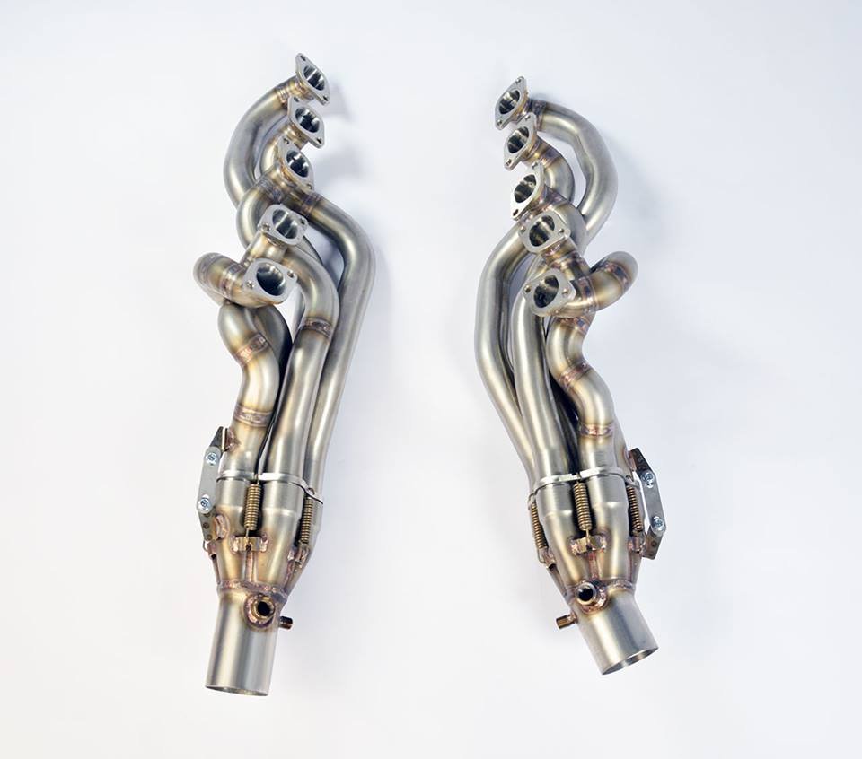 Supersprint Long Tube Headers / Tubular Exhaust Manifolds for BMW E60 M5 & E63/E64 M6 (S85 5.0 V10) – Stainless Steel, Mandrel-Bent, High-Flow Primary Set with Patented Merge Collector – Part 789301