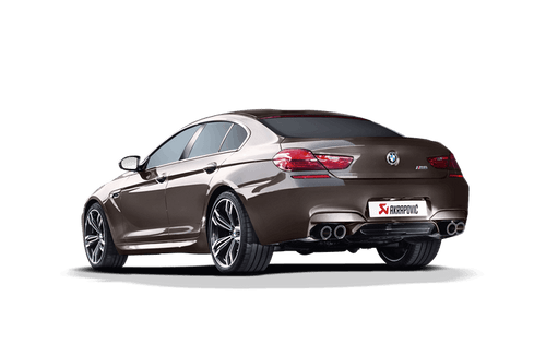Akrapovic Evolution Line Titanium Valved Cat-Back Exhaust with Carbon Fibre Tips for BMW M6 Gran Coupe (F06) 2013-2017