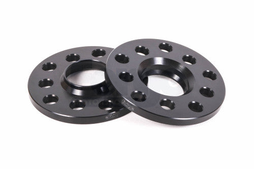 Forge 11mm Hub-Centric Wheel Spacers Pair for BMW i8 2014+, 66.5mm Centre Bore, 5x112/5x100 PCD, Black Anodised CNC Alloy – Slip-On Rim/Track Spacers for Flush Fitment & Offset Correction – FMWS10