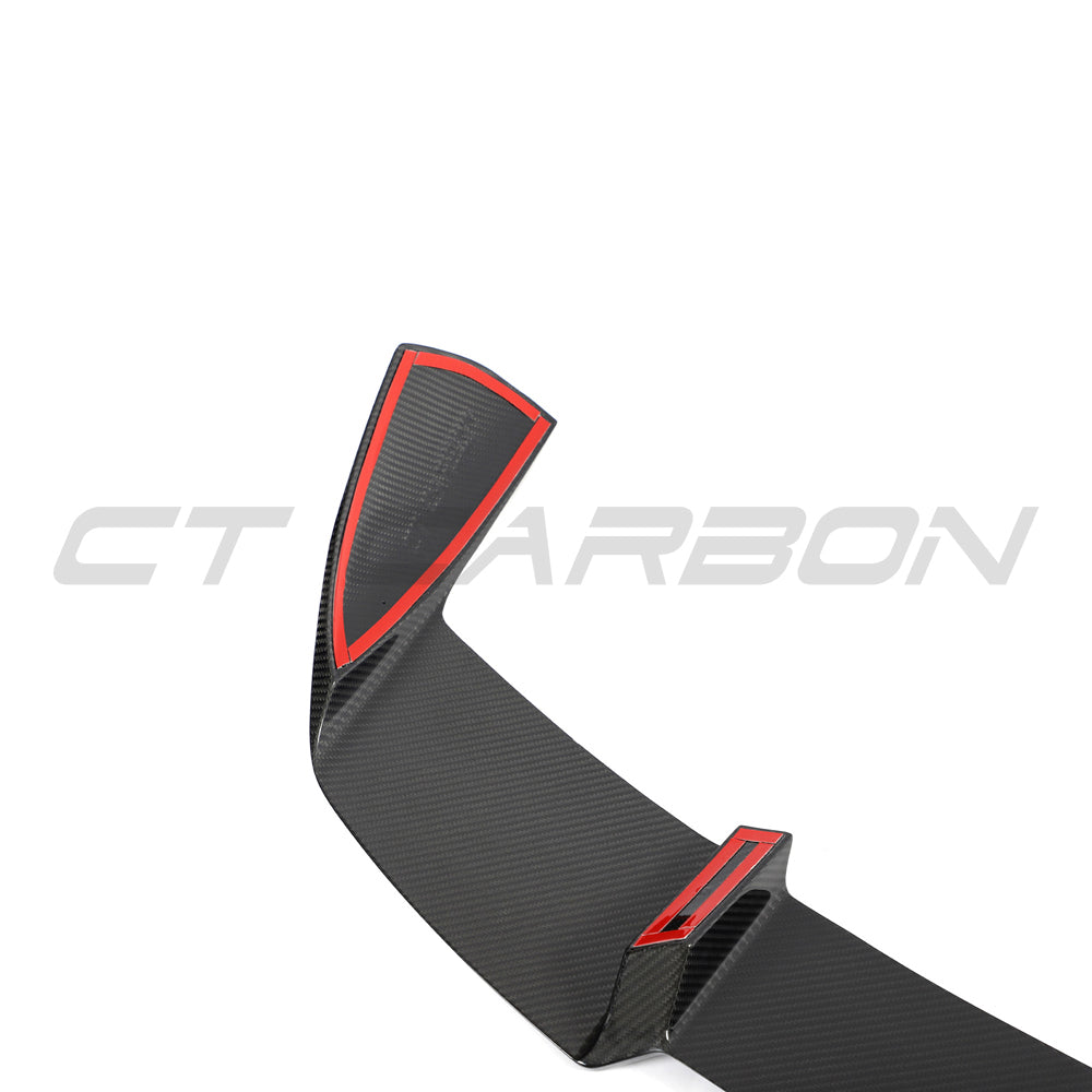 BMW X5 M F95 2019-2024 Carbon Fibre Roof Spoiler / Rear Roof Wing | Gloss Carbon Tailgate Hatch Lip Spoiler Upgrade | Fits LCI & Competition | CT Design