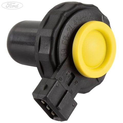 Genuine Ford 6174635 Brake Master Cylinder Reservoir/Filler Cap with Brake Fluid Level Sensor - OEM Warning Indicator Replacement