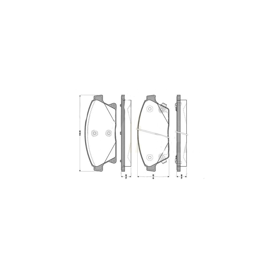 Bosch 0986TB3138 0 986 TB3 138 Disc Brake Pad Set for BMW 5 Series E60 E61 F10 F11 (2003-2017) – Front/Rear Axle, OE Replacement Kit – Fits 518d 520d 520i 523i 525d 525i 528i 530i incl xDrive – No Wear Sensor