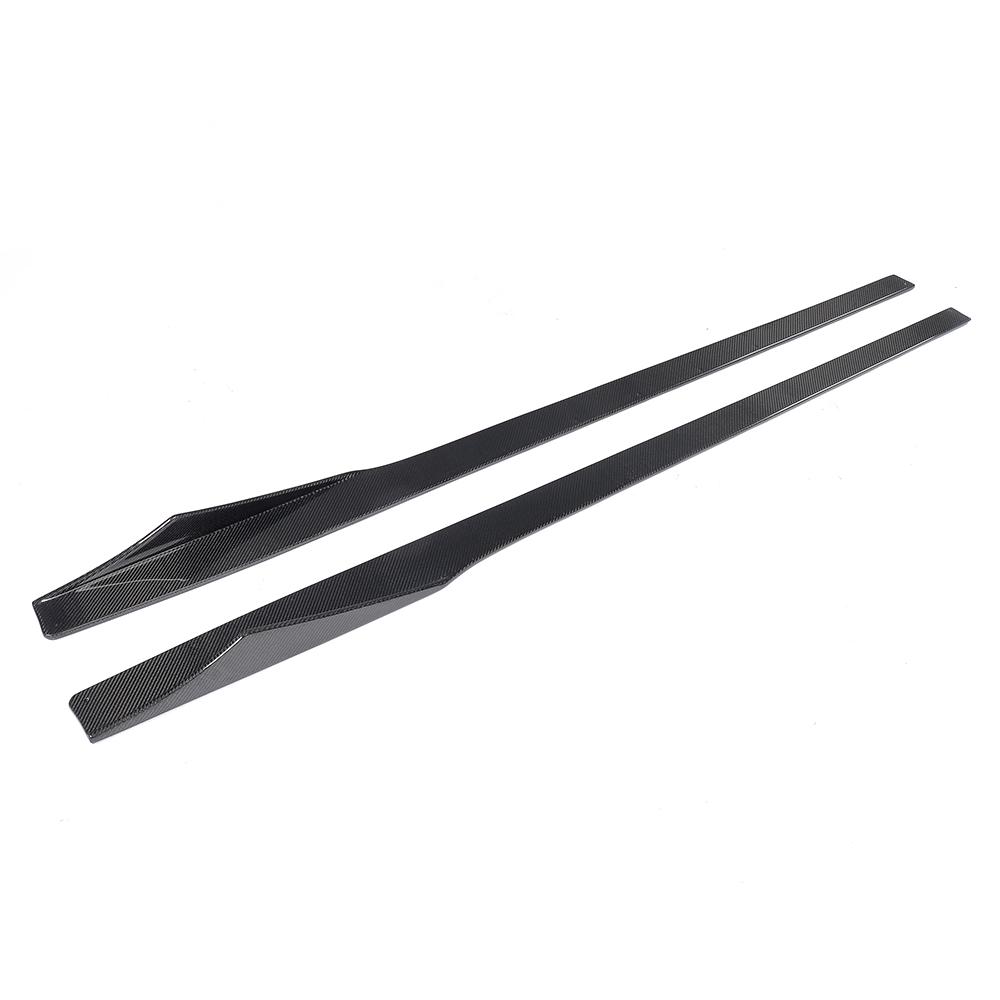 BMW M2 F87 & M2 Competition/M2C 2016-2021 Carbon Fibre/Carbon Fiber Side Skirts - MT Style Side Skirt Extensions Rocker Splitters Side Blades Aero Sill Extensions