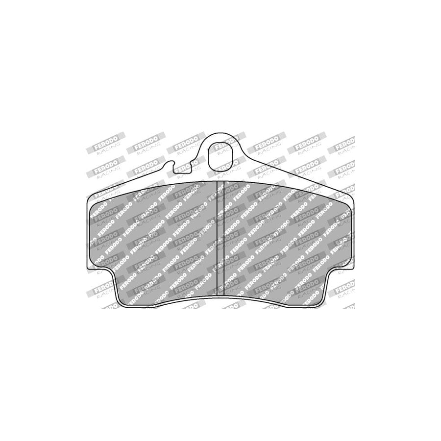 Ferodo Racing DS2500 FCP1308H Brake Pad Set – Track Day & Fast Road Performance Upgrade