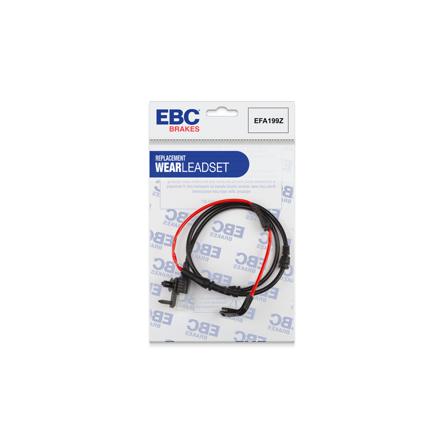 EBC Brakes EFA199 Front Brake Pad Wear Sensor Lead for Jaguar XE ATE Caliper - OE Equivalent Warning Indicator Cable