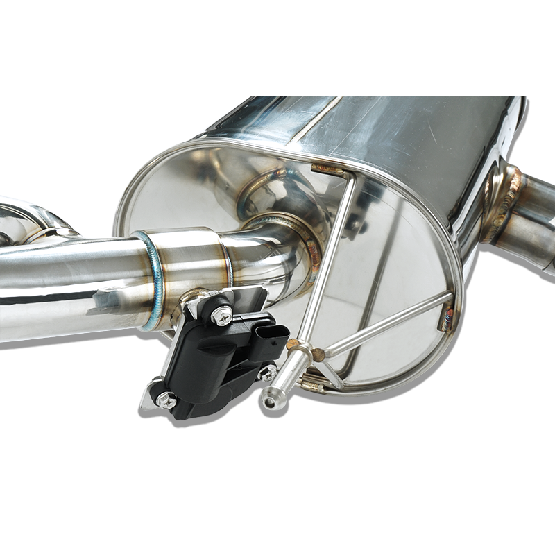 BMW X5 35i F15 & X6 35i F16 xDrive N55 Valved Cat Back/Catback Performance Exhaust System - Stone Exhaust Valvetronic/Switchable, OEM Valve Compatible, No Drone, Twin or Quad Tips AP522/AP522Q (2013-2018)