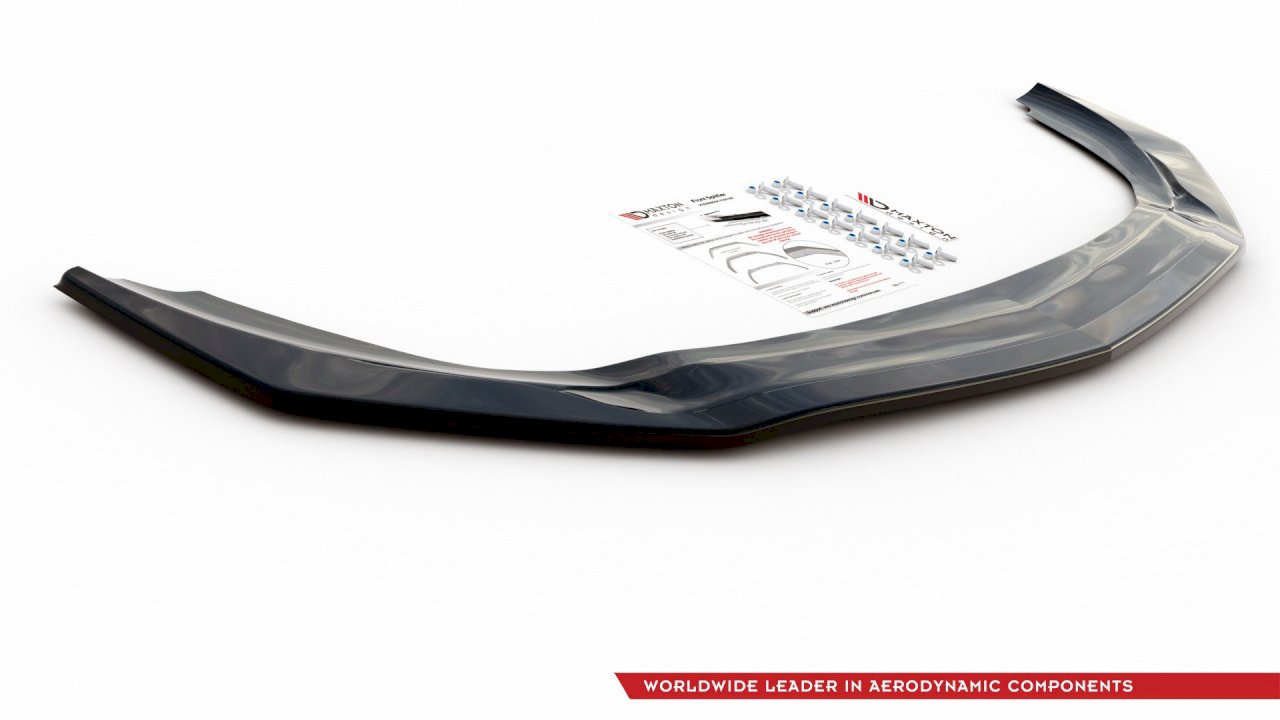 Maxton Design - FRONT SPLITTER V.1 MERCEDES A35 AMG PREMIUM + W177 (2018-)