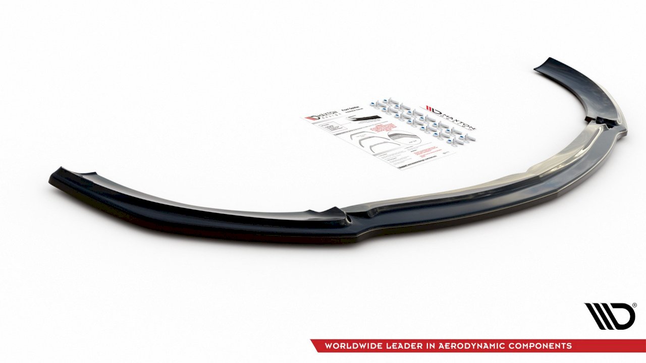 Maxton Design - FRONT SPLITTER V.2 MERCEDES BENZ E63 AMG ESTATE/ SALOON S213/W213