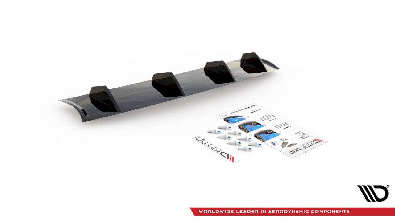 Maxton Design - REAR VALANCE PORSCHE PANAMERA TURBO 970 FACELIFT (2013-2016)