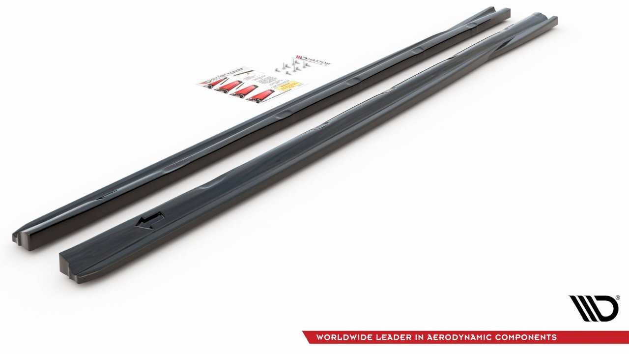 Maxton Design - SIDE SKIRTS DIFFUSERS PEUGEOT 308 MK2 FACELIFT (2017-2021)