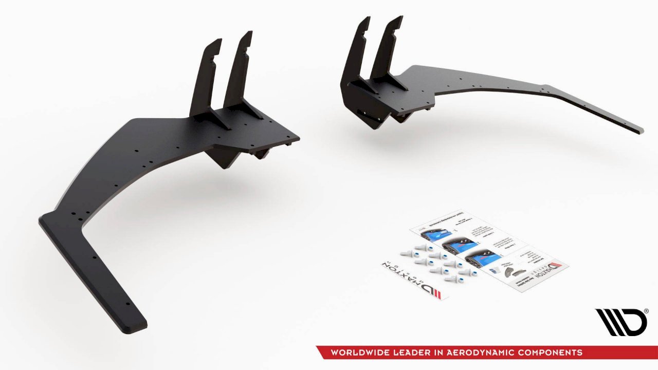 Maxton Design - STREET PRO REAR VALANCE V2 HONDA CIVIC X TYPE R