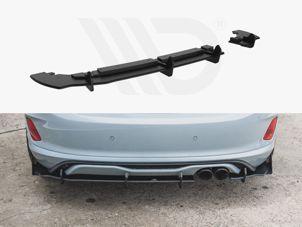 Maxton Design - STREET PRO DURABILITY REAR DIFFUSER FORD FIESTA MK8/8.5 ST (2018-)