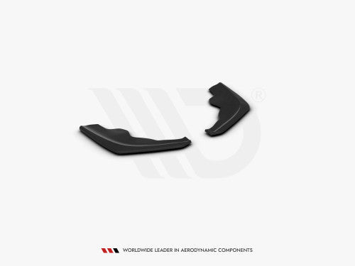 Maxton Design V2 Gloss Black Rear Side Splitters for BMW 1 Series F40 M135i & M Sport (2019+) – Rear Spats, Rear Corner/Valance Extensions, Rear Bumper Add-Ons/Corner Spoilers – ABS Pair – BM-1-F40-MPACK-RS1