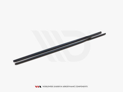 Maxton Design Gloss Black Side Skirt Diffusers/Splitters for BMW 3 Series G20/G21 (2018-2022) Saloon & Touring - M Sport Compatible - Pair with Fitting Kit