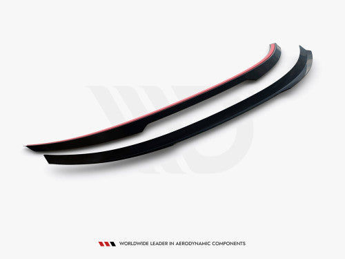 Maxton Design Gloss Black Rear Bootlid/Trunk Lip Spoiler Cap for BMW 2 Series Gran Coupe (2GC) F44 2019–2025 M Sport | Decklid/Tailgate Edge Wing | Piano Black ABS | Tape-On 3M OEM+
