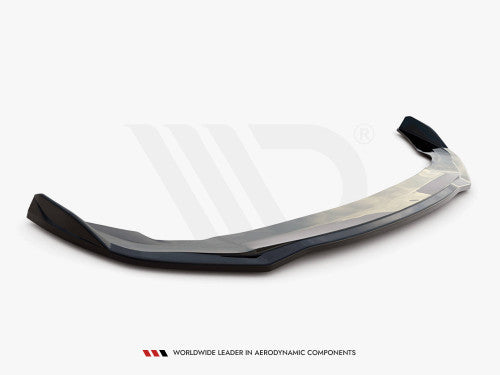 Maxton Design V.3 Gloss Black Front Splitter / Front Lip Spoiler for BMW 2 Series Gran Coupe F44 (2019+) M Sport M Pack & M235i