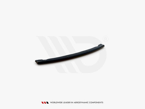 Maxton Design Gloss/Piano Black Rear Centre Lip Splitter for BMW 5 Series G30 LCI (Facelift) M Sport/M Pack Saloon 2020+ | Diffuser-Style Rear Valance/Diffuser Insert, Lower Bumper Trim | ABS