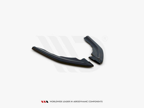Maxton Design V3 Gloss Black Rear Corner Extensions for BMW M2 F87 Coupe 2016-2020 (Rear Side Splitters/Rear Spats/Rear Lip Extensions/Rear Bumper Skirts) Pre-LCI & LCI ABS - BM-2-87-M-RS1