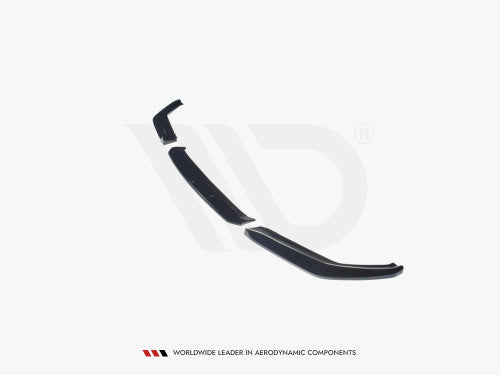 Maxton Design V.2 Gloss Black Front Splitter / Front Lip Spoiler for BMW M5 F90 (2017-2020)