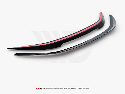Maxton Design Gloss Piano Black Rear Bootlid/Trunk/Decklid Spoiler Lip Cap for BMW Z4 G29 Roadster 2018–2025 (M Sport/M Pack) – OEM Style 3M Tape-On Ducktail ABS