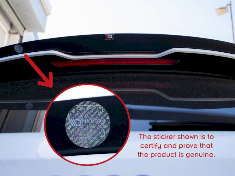 Maxton Design - SPOILER CAP AUDI A6 SEDAN C8