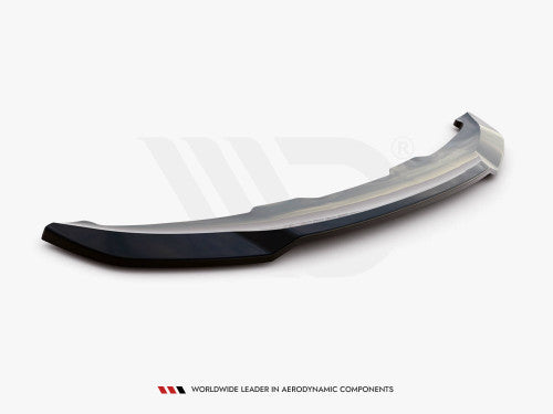 Maxton Design V1 (V.1) Gloss Black Front Lower Splitter Lip for BMW i3 Mk1 LCI Facelift 2017-2022 - Front Bumper Lip/Chin Spoiler/Air Dam/Front Apron/Front Valance - ABS Aero Body Kit Add-On