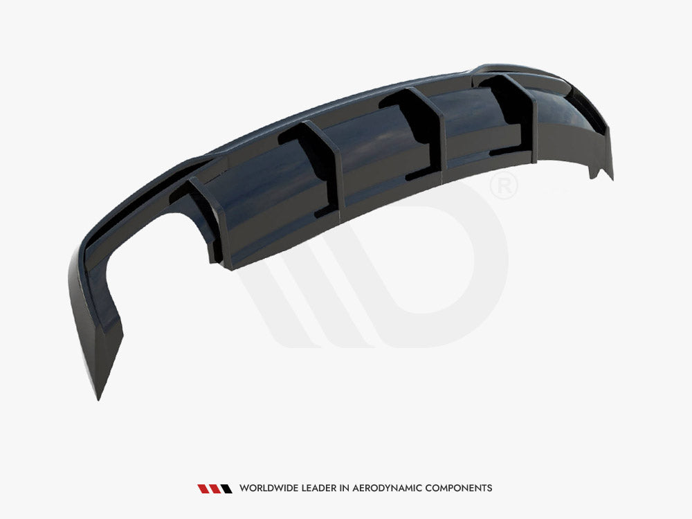 Maxton Design - Rear Valance Audi A5 8T Facelift (Version with dual exhausts on one side)