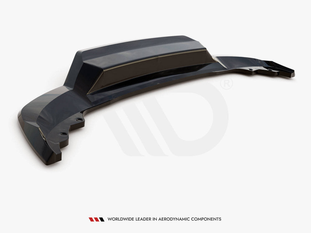 Maxton Design - CENTRAL REAR SPLITTER (VERTICAL BARS) SKODA KAROQ SPORTLINE MK1 FACELIFT