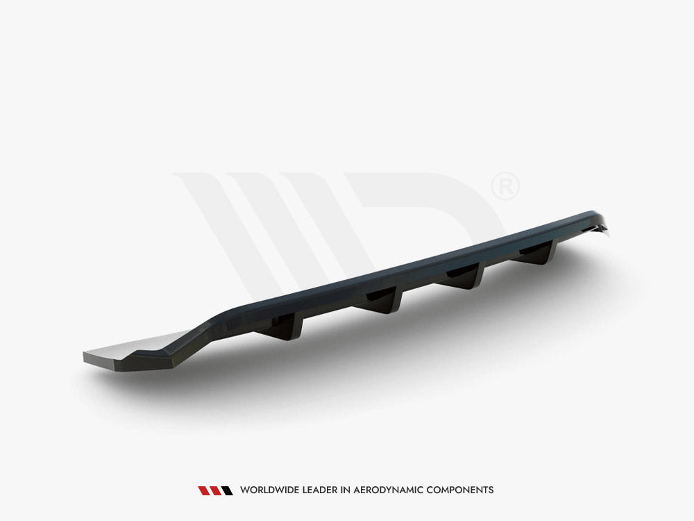 Maxton Design - CENTRAL REAR SPLITTER (VERTICAL BARS) AUDI A4 COMPETITION B9