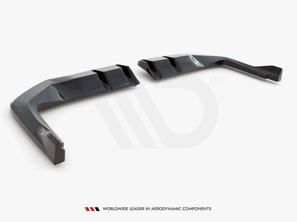 Maxton Design - CENTRAL REAR SPLITTER (VERTICAL BARS) V.2 HONDA CIVIC TYPE-R MK 11