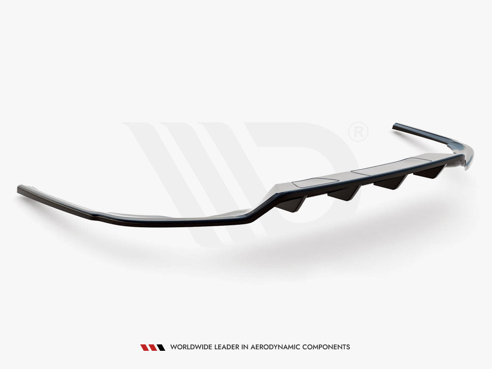 Maxton Design - CENTRAL REAR SPLITTER (VERTICAL BARS) VOLKSWAGEN PASSAT R-LINE B8 FACELIFT