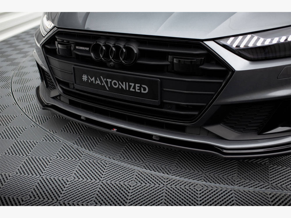 Maxton Design - FRONT SPLITTER V.2 AUDI S7 C8/ A7 S-LINE C8 SPORTBACK