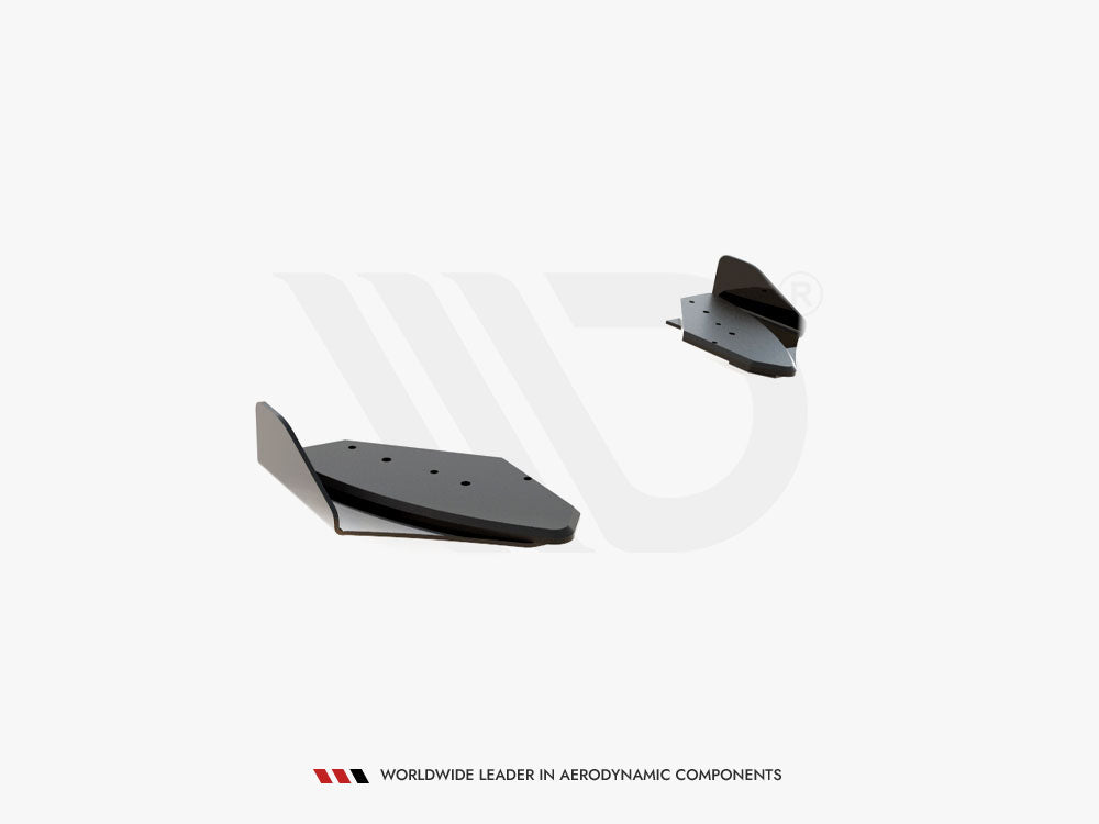 Maxton Design - Street PRO Rear Side Splitters + Flaps VW Golf GTI Mk6