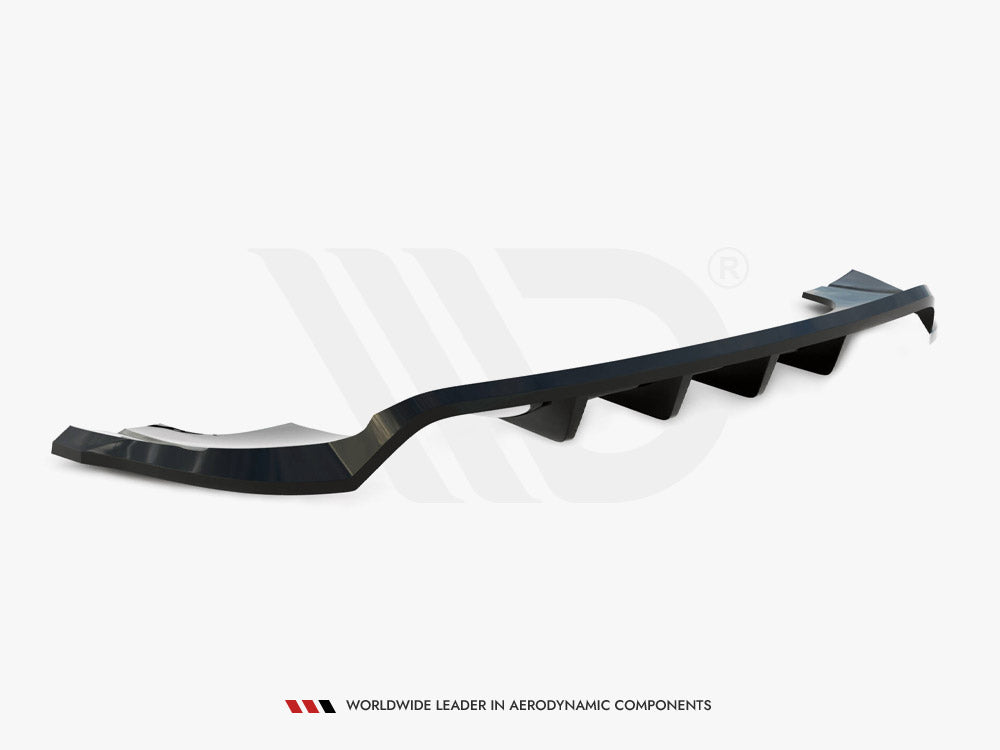 Maxton Design - Rear Splitter (Vertical Bars) Audi Q3 S-Line 8U