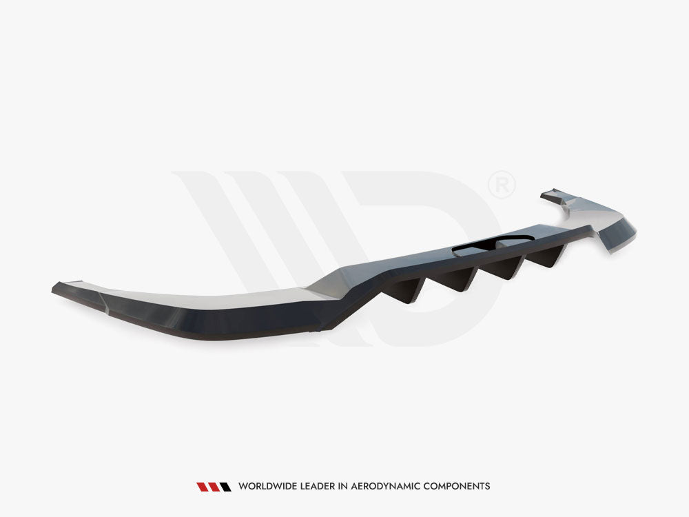 Maxton Design - REAR SPLITTER (VERTICAL BARS) SKODA ENYAQ COUPE IV