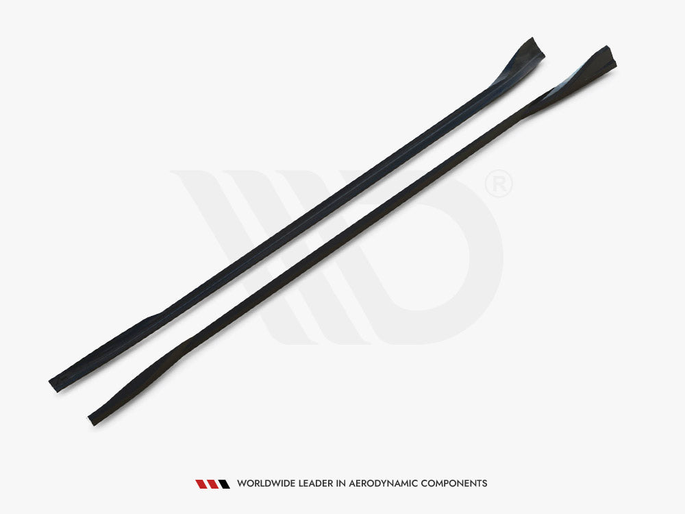 Maxton Design - Side Skirts Diffusers V.1 Tesla Model 3 Performance Mk1 Facelift