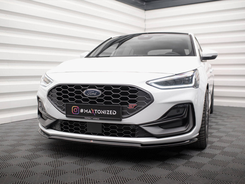Maxton Design - Front Splitter V.3 Ford Focus ST / ST-Line Mk4 Facelift