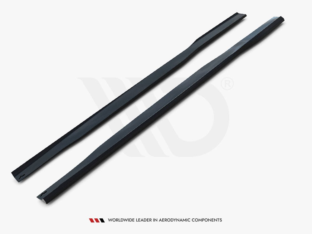 Maxton Design - Side Skirts Diffusers Mercedes-AMG CLA 35 / 45 Coupe / Shooting Brake C118 Facelift / X118 Facelift