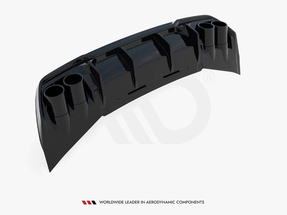Maxton Design - Rear Valance V.3 + Exhaust Ends Imitation Cupra Formentor Mk1 Facelift