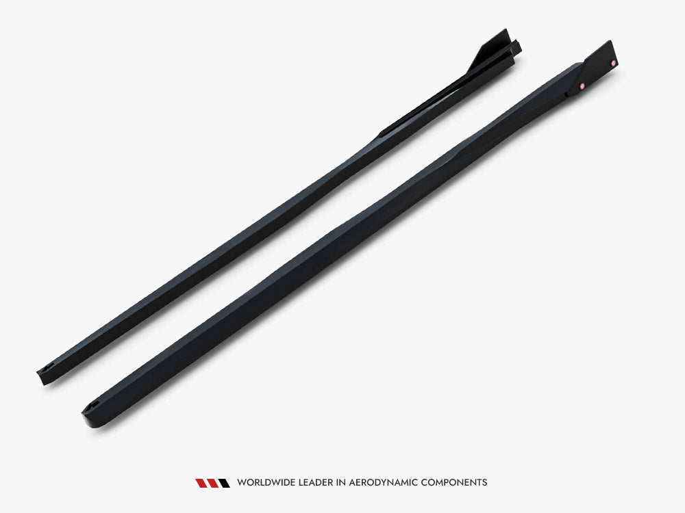 Maxton Design - Side Skirts Diffusers + Flaps Toyota GR Yaris Mk4 Facelift