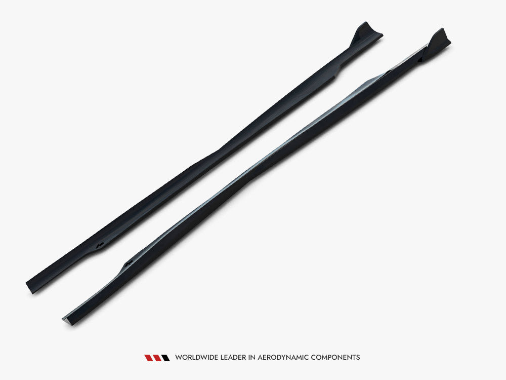 Maxton Design - Side Skirts Diffusers Dodge Charger RT Scat Pack Widebody Mk3 Facelift