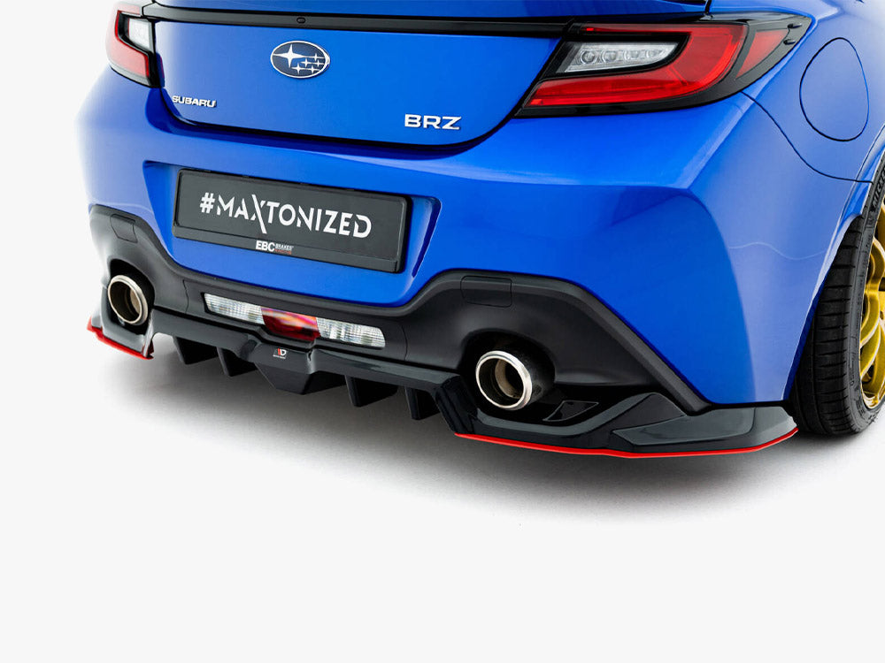 Maxton Design - Central Rear Splitter (Vertical Bars) V.2 Subaru BRZ Mk2