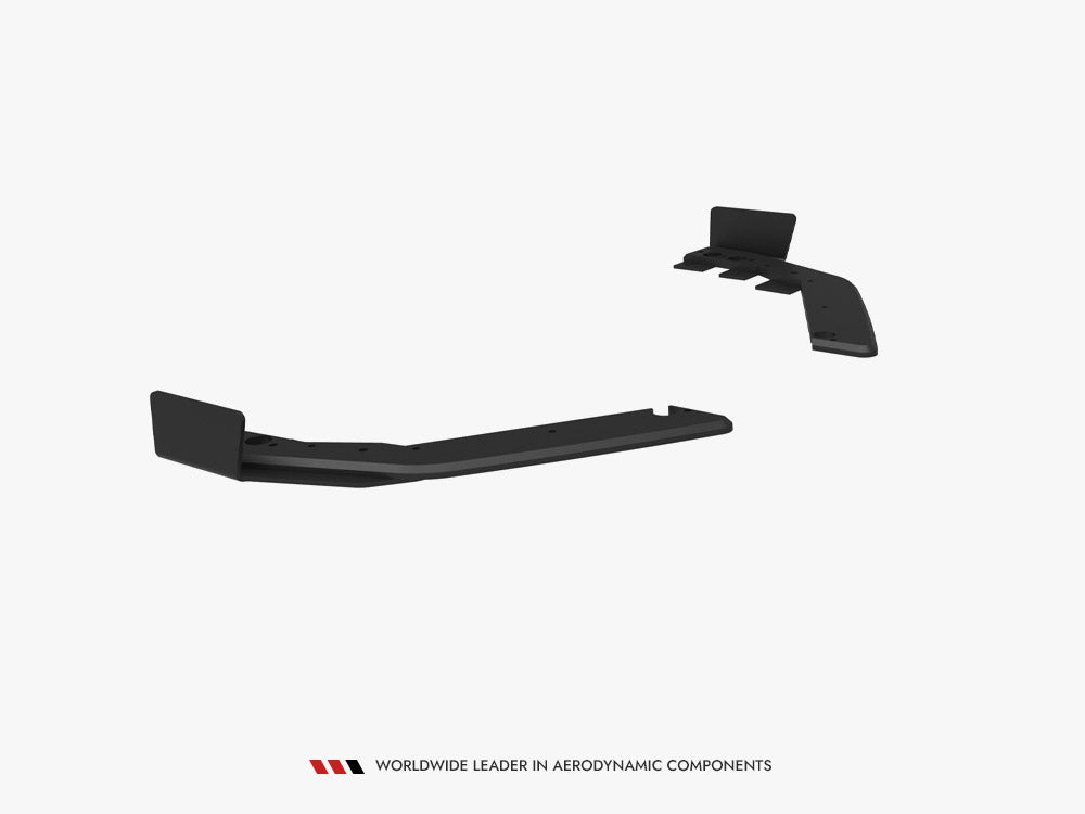 Maxton Design - Street PRO Rear Side Splitters + Flaps Toyota GR Corolla Mk12