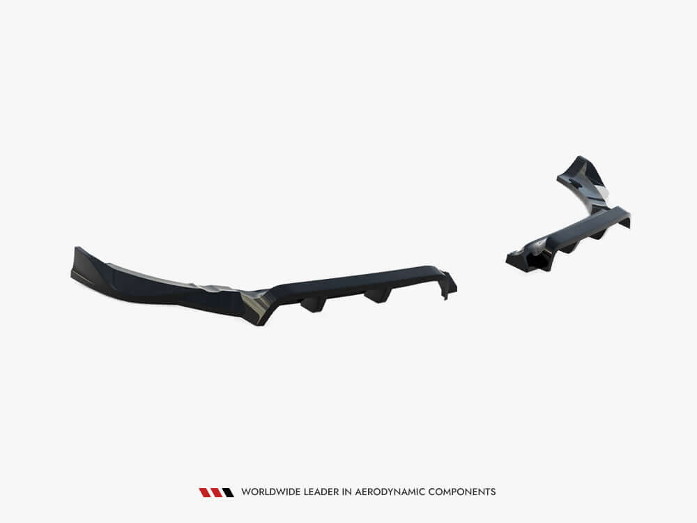 Maxton Design - Rear Splitter (Vertical Bars) Porsche 718 Cayman GTS 982c