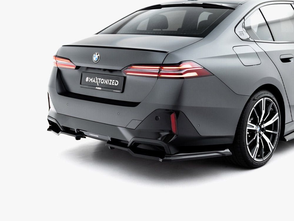 Maxton Design - Rear Splitter (Vertical Bars) V.1 BMW 5 / i5 M-Pack Sedan / Touring G60 / G61