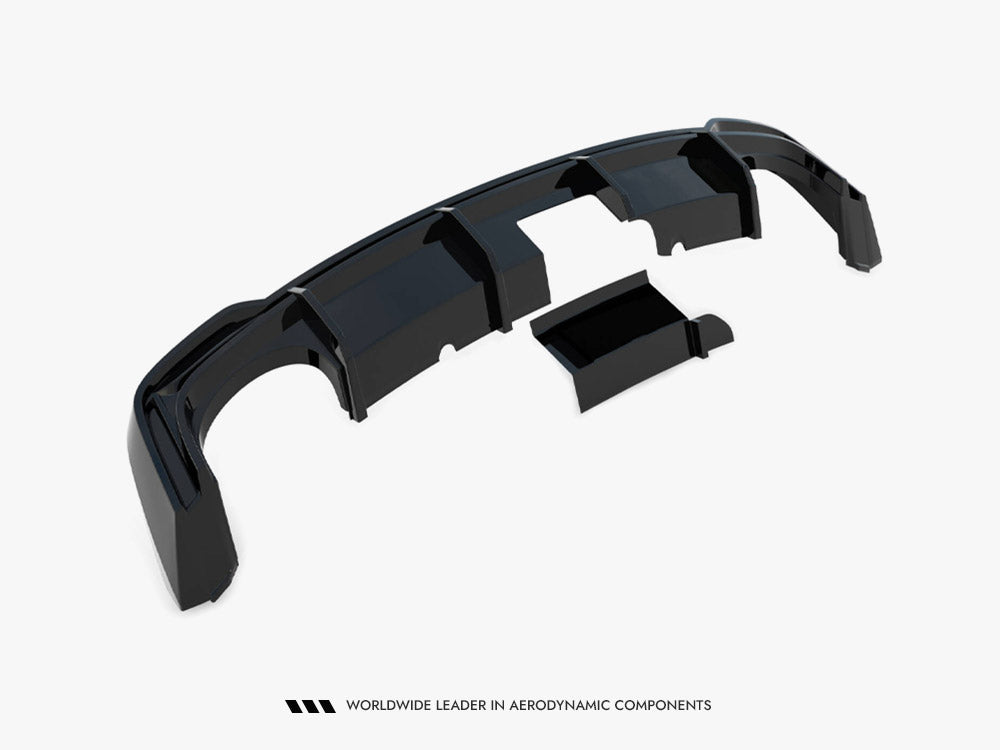 Maxton Design - Rear Valance Audi RS6 C8 / C8 Facelift (Version with towbar)