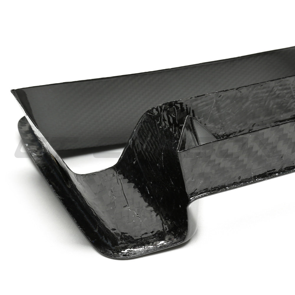 BMW M5 F90 LCI 2021-2024 Front Bumper Vent Covers - Carbon Fibre Air Intake Surrounds, Air Curtain Duct Garnish Overlays, Corner Intake Trims - CT Carbon Pre-Preg Dry Carbon Facelift Front Vent Trim Pair