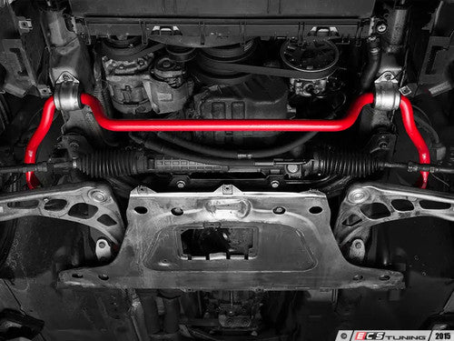 ECS Tuning BMW E46 Front & Rear Anti Roll Bar / Sway Bar / Stabiliser (Stabilizer) Kit – 27mm Front / 21mm Rear – 3 Series 323i 325i 328i 330i M52 M54 Handling Suspension Upgrade